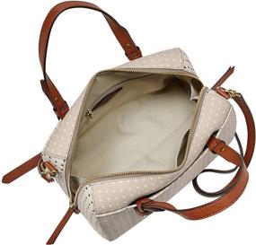 img 1 attached to Fossil Rachel Satchel Handbag Hearts Women's Handbags & Wallets and Crossbody Bags