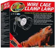 enhance your zoo experience with the zoo med wire cage clamp lamp logo