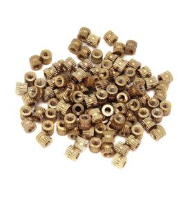 img 3 attached to 🔩 cSeao 120pcs M3 x 3 x 5mm Female Thread Brass Heat Set Inserts Embedment Nuts for 3D Printer, Laptop, and Plastic - Enhanced SEO