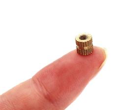 img 1 attached to 🔩 cSeao 120pcs M3 x 3 x 5mm Female Thread Brass Heat Set Inserts Embedment Nuts for 3D Printer, Laptop, and Plastic - Enhanced SEO