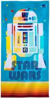 r2-d2 star wars beach towel logo