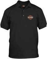 👕 harley davidson men's overseas polo shirt: the ultimate in men's clothing логотип