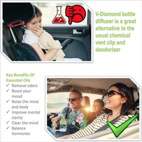 img 2 attached to 🌿 10pcs Aromatherapy Car Diffuser Necklace: Revitalize Your Vehicle with Essential Oil Fragrance