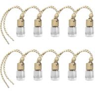 🌿 10pcs aromatherapy car diffuser necklace: revitalize your vehicle with essential oil fragrance logo