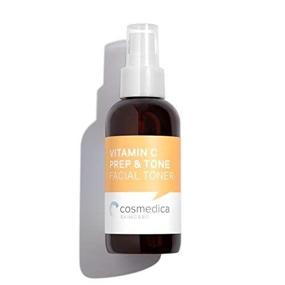 img 2 attached to 🍊 Organic Vitamin C Prep & Tone (4oz) Facial Toner: pH Balancing, Pore Minimizing & Makeup Remover