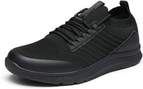 img 4 attached to 👟 Ultimate Comfort and Style: Bruno Marc Sneakers Lightweight TECHROOM 2 Men's Shoes