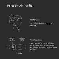 luftrum personal purifier wearable portable air purifier white logo