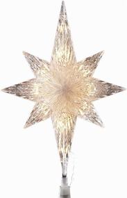 img 3 attached to Kurt Adler 10 Light Bethlehem Star Treetop - Ideal for Indoor Decorations