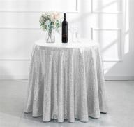 glamorous tablecloth: sparkling birthday & 🌟 wedding decor with food service equipment & supplies логотип