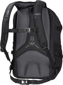 img 2 attached to 🎒 Jack Wolfskin Jack Pot Rucksack Black: Unleash Your Adventurous Spirit with Style