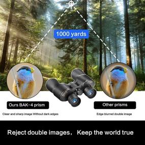 img 3 attached to 🔭 LTOOL 20×50 High Power Binoculars: Waterproof HD Optics for Adults | Low Light Night Vision, BAK-4 Prism FMC Lens & Large Eyepiece | Perfect for Bird Watching, Travel, and Hunting