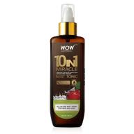 🍎 wow apple cider vinegar facial toner - natural skin & hair care mist - hydrating rose water spray for minimized pores & clear activation - no alcohol, sulfate, or salt - 6.8 oz logo