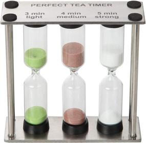 img 2 attached to 🍵 Lily's Home Perfect Tea Timer: 3-In-1 3-4-5 Minute Sand Hourglass Timers - Find Your Ideal Brew Time!