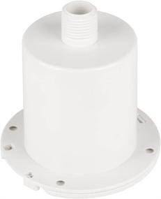 img 2 attached to 🚿 High-Performance Dura Faucet DF-SA184-BK WT Outdoor Exterior Utility Spray Dock Port with Quick Connect Hookup in White: The Ideal Outdoor Companion