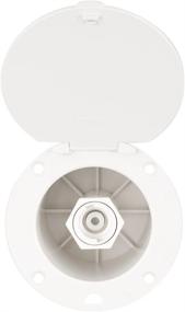 img 4 attached to 🚿 High-Performance Dura Faucet DF-SA184-BK WT Outdoor Exterior Utility Spray Dock Port with Quick Connect Hookup in White: The Ideal Outdoor Companion