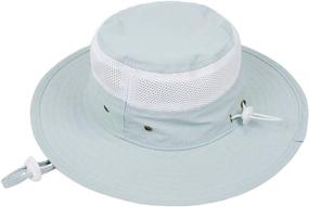 img 1 attached to 👒 Stylish and Practical Toddler Infant Summer Bucket Hat - Ideal Boys' Headwear for Outdoor Fun!