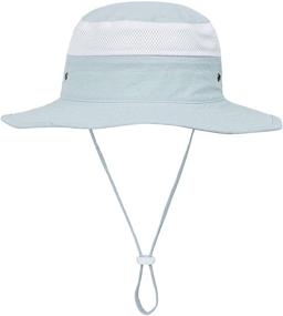 img 2 attached to 👒 Stylish and Practical Toddler Infant Summer Bucket Hat - Ideal Boys' Headwear for Outdoor Fun!