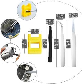 img 2 attached to 🔧 Versatile Screwdriver Set: Flathead, Phillips & Pentalobe Options