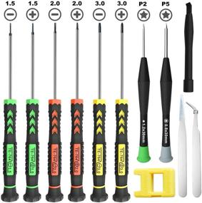 img 4 attached to 🔧 Versatile Screwdriver Set: Flathead, Phillips & Pentalobe Options