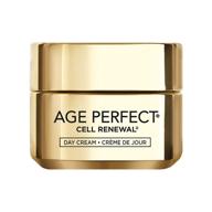 🔆 l'oreal paris age perfect cell renewal day cream review: radiant skin with salicylic acid and spf 15 in 1.7 oz moisturizer logo