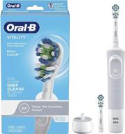 🪥 rechargeable electric toothbrush: oral-b vitality dual clean logo