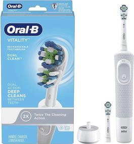 img 4 attached to 🪥 Rechargeable Electric Toothbrush: Oral-B Vitality Dual Clean