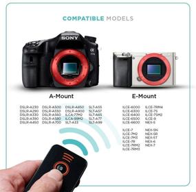 img 3 attached to 📷 Foto&Tech IR Wireless Remote Control: Compatible with Sony A7R IV III II, A7III A9 A7 II, A7 A7R A7S & More