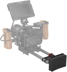 img 3 attached to 📷 Enhance Handheld Camera Operation with SMALLRIG Lightweight Chest Pad and 15mm LWS Rod Clamp - MD3183