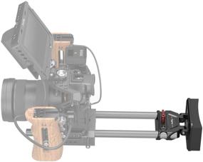 img 2 attached to 📷 Enhance Handheld Camera Operation with SMALLRIG Lightweight Chest Pad and 15mm LWS Rod Clamp - MD3183