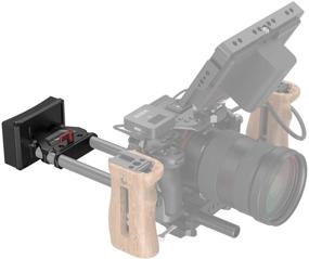 img 1 attached to 📷 Enhance Handheld Camera Operation with SMALLRIG Lightweight Chest Pad and 15mm LWS Rod Clamp - MD3183
