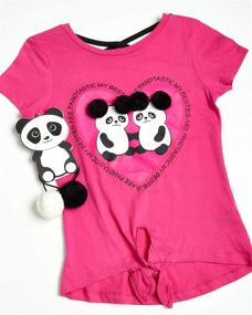 img 3 attached to 👚 Dreamstar Girls T-Shirts with an Accessory Headband for Girls: Clothing, Tops, Tees, and Blouses