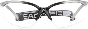 img 3 attached to Pro Elite Anti-Fog Racquetball Goggles with UV Protection - Scratch Resistant Protective Eyewear by HEAD