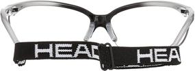 img 1 attached to Pro Elite Anti-Fog Racquetball Goggles with UV Protection - Scratch Resistant Protective Eyewear by HEAD