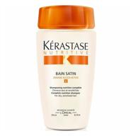 💆 kerastase nutritive bain satin 2 hair, 8.5 oz. - professional nourishing shampoo for optimal hair health logo