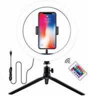 selfie ring light adjustable photography camera & photo in accessories logo