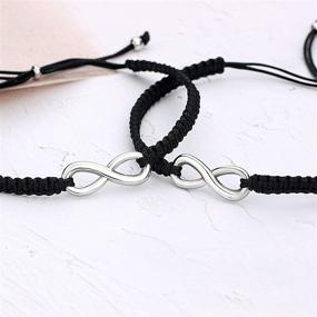 img 1 attached to MANVEN Bracelets Friendship Boyfriend Girlfriend