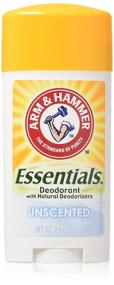 img 4 attached to 🌿 Дезодорант Arm & Hammer Essentials натуральный - без запаха (2,5 унции), упаковка из 3 штук - улучшите свое SEO!