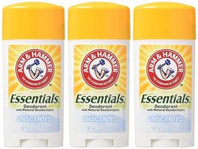 img 2 attached to 🌿 Дезодорант Arm & Hammer Essentials натуральный - без запаха (2,5 унции), упаковка из 3 штук - улучшите свое SEO!