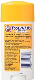 img 3 attached to 🌿 Дезодорант Arm & Hammer Essentials натуральный - без запаха (2,5 унции), упаковка из 3 штук - улучшите свое SEO!