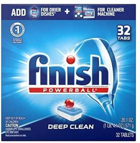 img 4 attached to Finish Powerball Dishwasher Detergent Tablets Household Supplies in Dishwashing