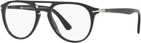 img 3 attached to Мужские очки Persol PO3160V черного цвета: классический стиль и прочность в одном.