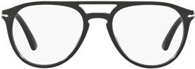 img 4 attached to Мужские очки Persol PO3160V черного цвета: классический стиль и прочность в одном.