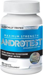 img 2 attached to 💪 AndroTest: Boost Testosterone Levels with Clinically Validated Matrix - Up to 275% Increase in Total T, 60 Tablets