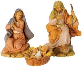 img 1 attached to 👪 Fontanini by Roman: 5-Inch Centennial Holy Family - 3-Piece Set