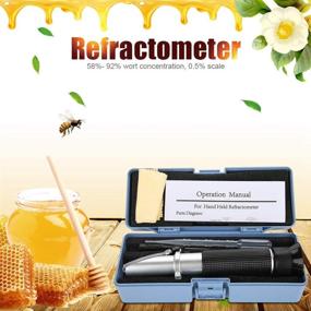 img 1 attached to Refractometer Moisture Molasses Keeping Supplies Test, Measure & Inspect