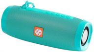 🔊 portable bluetooth speaker with color lights | silveronyx wireless ipx5 waterproof speakers | loud clear hd stereo sound, rich bass subwoofer | built-in mic | ideal for shower, home, travel, pool | teal logo
