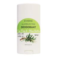 🌿 evarne tea tree & shea butter aluminum-free natural deodorant logo