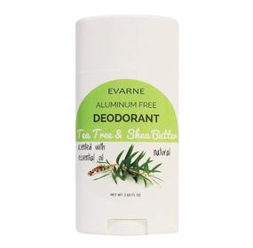 img 1 attached to 🌿 Evarne Tea Tree & Shea Butter Aluminum-Free Natural Deodorant