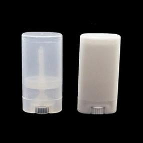 img 3 attached to 🧴 Transparent Plastic Deodorant Containers by TOPWEL