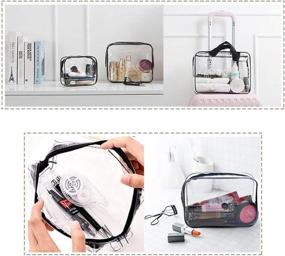 img 1 attached to 🧳 Efficient Toiletry Cosmetic Organizer for a Well-Organized Vacation Bathroom